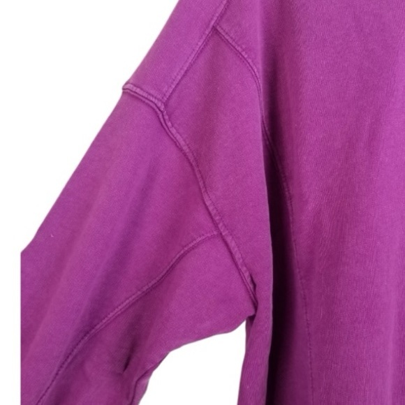 FP Movement x HATCH Purple Sweatshirt Maternity Collab Pullover Crewneck NEW - Picture 8 of 9